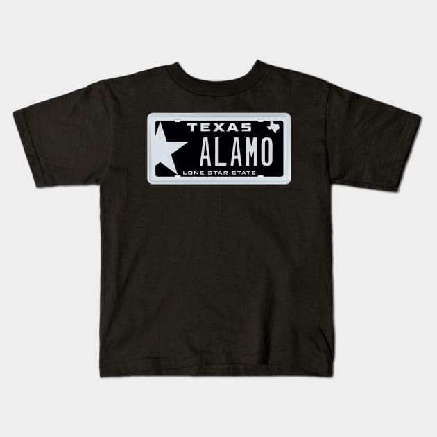 ALAMO TEXAS Kids T-Shirt by Cult Classics